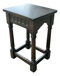 Gothic Oak Occasional Table, 1950s | Chairish