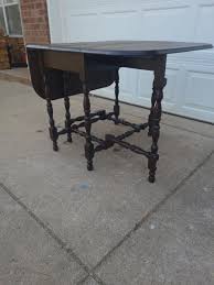 vintage drop leaf table with Jefferson Woodworking slide ...