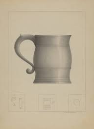 Pewter Mug by Henry Meyers: Highest-quality art reproduction