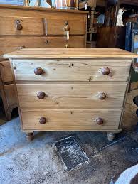 3-Drawer English Pine Chest – McIntosh Cottage Antiques