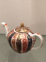 1985 Victoria & Albert Museum MEISSEN Mini Teapot Porcelain Japan Franklin Mint | eBay