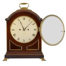 19th Century English Regency Bracket Clock | Chairish