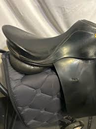 Karl Niedersuss Seat Size 17 Black Leather 5" USED Excellent ...