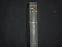 1946 ENGLISH SOCIAL HISTORY HARDCOVER BOOK BY G.M. TREVELYAN ...