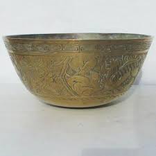 Chinese Bronze Water Gong Bowl Early 20th Century | Chairish