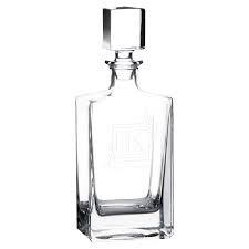 Rectangular Glass Decanter - Highest Honor