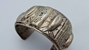 Fine ANTIQUE OLD Bedouin Trible ETHNIC 925 SILVER heavy Thick Cuff BRACELET 224g | eBay