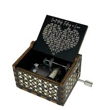 Custom Music Box - Classic Hand Cranked Musical Toy