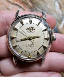 VINTAGE MENS ENICAR ULTRASONIC AUTOMATIC 17 ...
