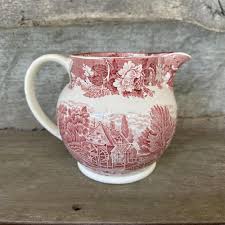 Sold at Auction: Mulberry Transferware Pitcher, Enoch Woods ...