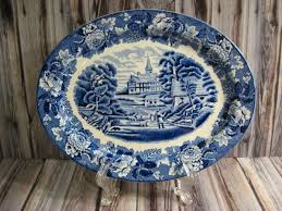 WOOD & SONS ENGLISH SCENERY WOODS WARE SMALL PLATTER | eBay