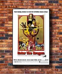 T1948 20x30 24x36 Silk Poster ENTER THE DRAGON Movie ...