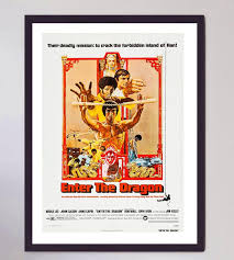 1973 Enter the Dragon Original Vintage Poster For Sale at ...