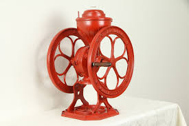 Coffee Grinder, 15" Wheels, Antique Star Mill No. 7, Philadelphia