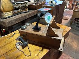 Antique American Tel & Tel Co, Wood and Bakelite Wall Phone ...