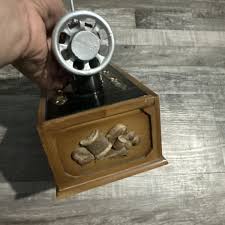 Singer NEW Sewing Machine Replica Mini Wooden Storage Box ...
