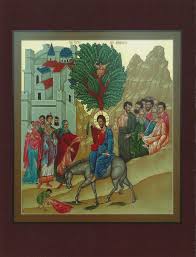 Postcard Jesus' "Entry Into Jerusalem" Devotional Prayer Card Icon MINT | eBay