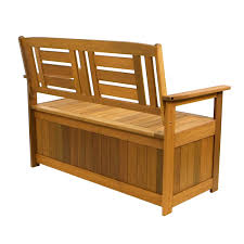 Sunnydaze Decor 51-in W x 36.5-in H Brown Garden Bench FRN-893 at Lowes.com