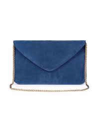 Emmeline Suede Clutch Bag
