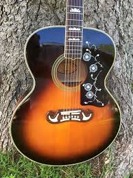 Epiphone EJ-200 VS sunburst Made in Korea 2002 Vintage Sunburst | Reverb Australia