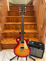 Epiphone Les Paul 100 W/ Fender Amp