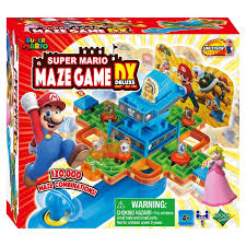 Epoch Games Super Mario Maze Game DX, Tabletop Skill and ...
