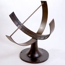 French Railroad Sundial - Kenneth Lynch and Sons