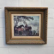 SHIPPING NOT INCLUDED- Vintage Thick Gold Framed Glass ...