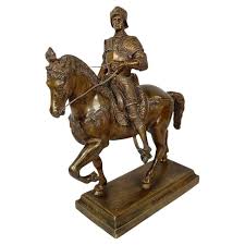 Bronze sculpture “Le Colleone” after Verrocchio – 19th century For Sale at 1stDibs