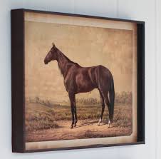 Wall Art Horse Prints Under Glass – Halo Home