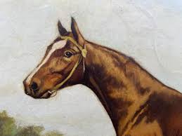 Lot - Oil Painting of Hanover at Runnymede Farm