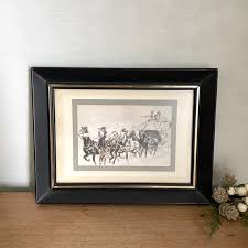 Vintage Landscape Painting Original Signed Watercolor ...