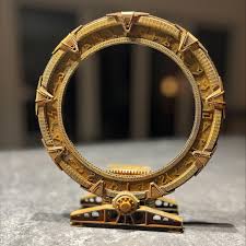 3D Printable Stargate - working clock by Tomasz