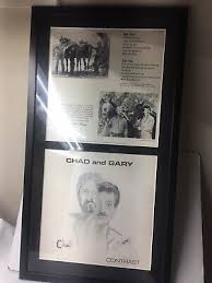 *AUTOGRAPHED* CHAD AND GARY CONTRAST 1984 LP FRAMED WITH GLASS | eBay
