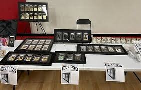 PSA SGC BGS ONE TOUCH Custom Slab Frame 8 Slab Opening | eBay