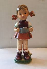 Huge 'Little Gardener' Figure Girl Figurine Non-Hummel / Goebel Damaged | eBay