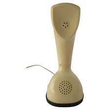 Swedish Modern Ericsson "COBRA" Ivory Vintage Rotary Telephone Sweden 50s For Sale at 1stDibs
