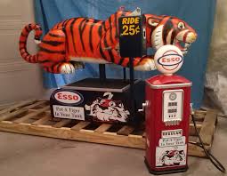 Esso Tiger Coin Op Kiddie Ride "Put a Tiger in Your Tank ...
