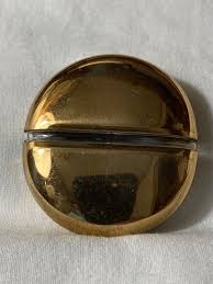 MARY DUNHILL 1940's EMPTY TRAVEL PERFUME BOTTLE WITH GLASS ...