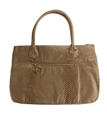 Estee Lauder Beige Snake Print Large Tote Bag New ET12 | eBay