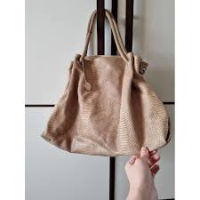 Furla Tote Bag: Elegant Snakeskin Design