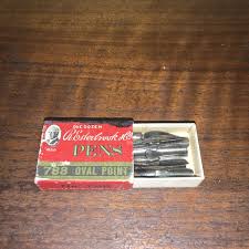 R. ESTERBROOK PENS 788 Oval Point Box With Misc Nibs. See ...