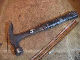 Vintage Estwing 20 oz Leather Handle Carpenters Hammer ...