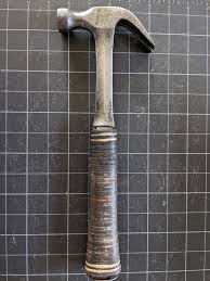 Vintage Estwing 16oz Head Claw Hammer Stacked Leather ...