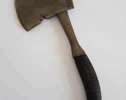 Vintage 1970s Drop Forged Kindling Hatchet: Steel Head ...