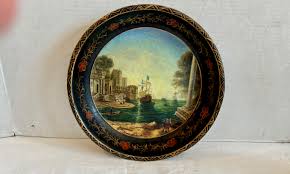 19th Century Papier Mache' Bowl | Chairish