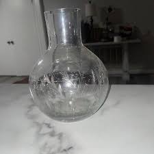 vintage etched crystal wine glasses | eBay