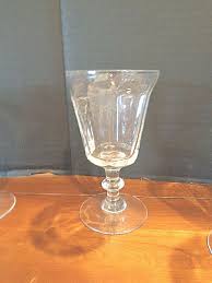 LENOX Crystal Antique pattern clear juice glasses collection of 9 | eBay