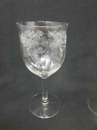 Art Nouveau Period Fostoria Water and Champagne Glasses (8) | eBay