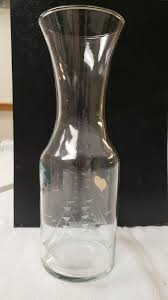 Vintage Crystal Wine Carafe Javit Clipper Collection Etched Glass Sail Boat Deca | eBay